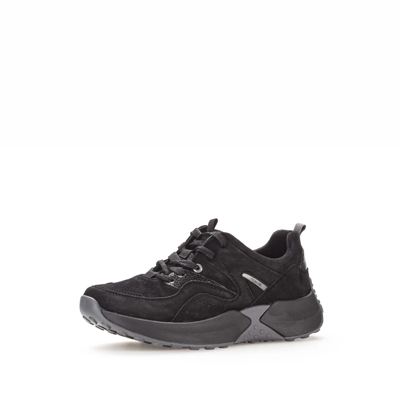 Baskets noires en velours