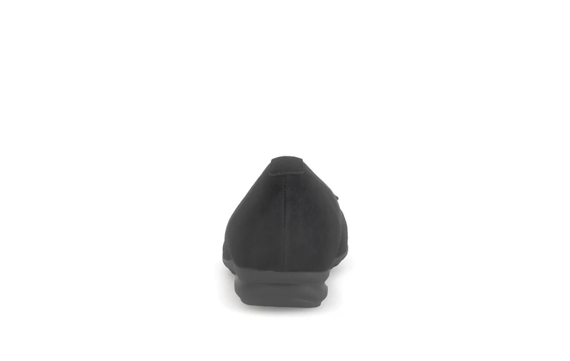 Ballerines noires en cuir