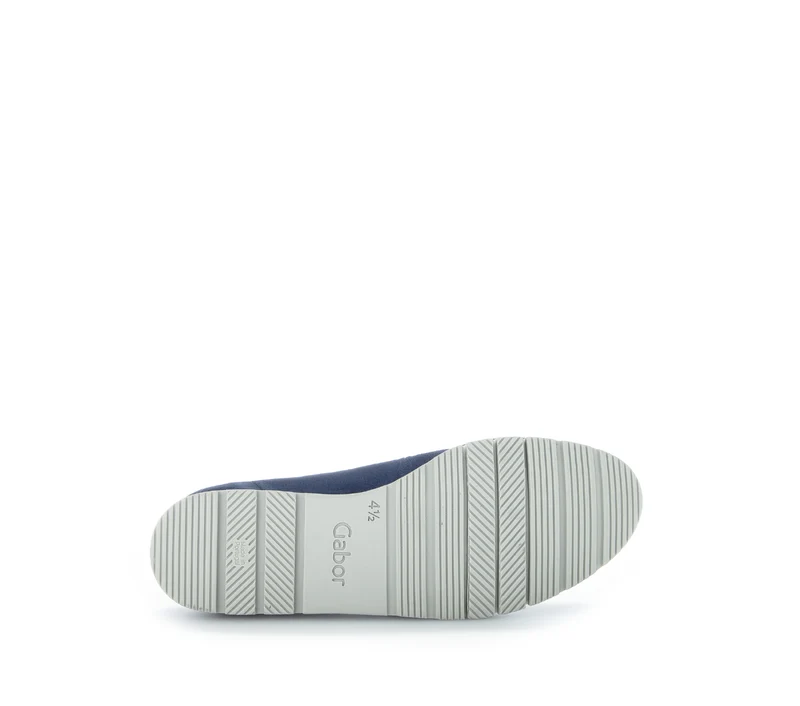 Ballerines bleues en cuir