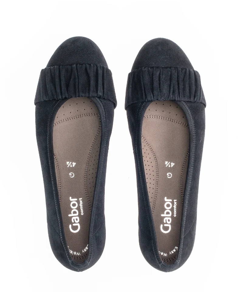Ballerines bleues