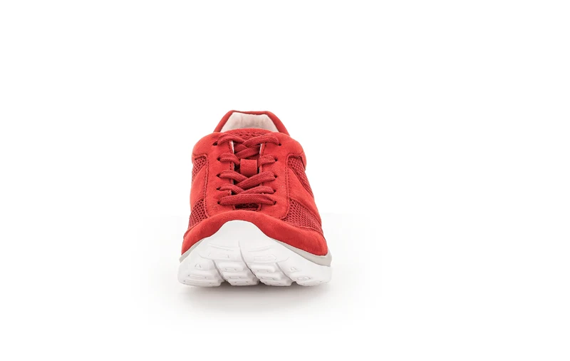 Sneakers rouges en textile