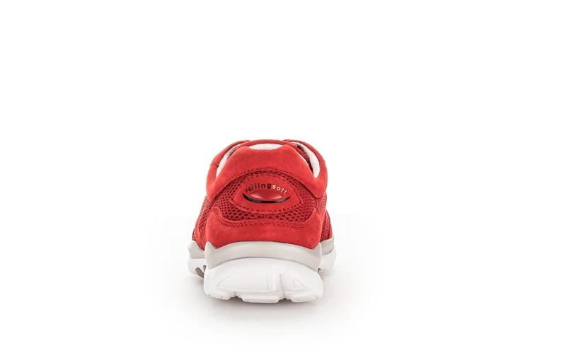 Sneakers rouges en textile