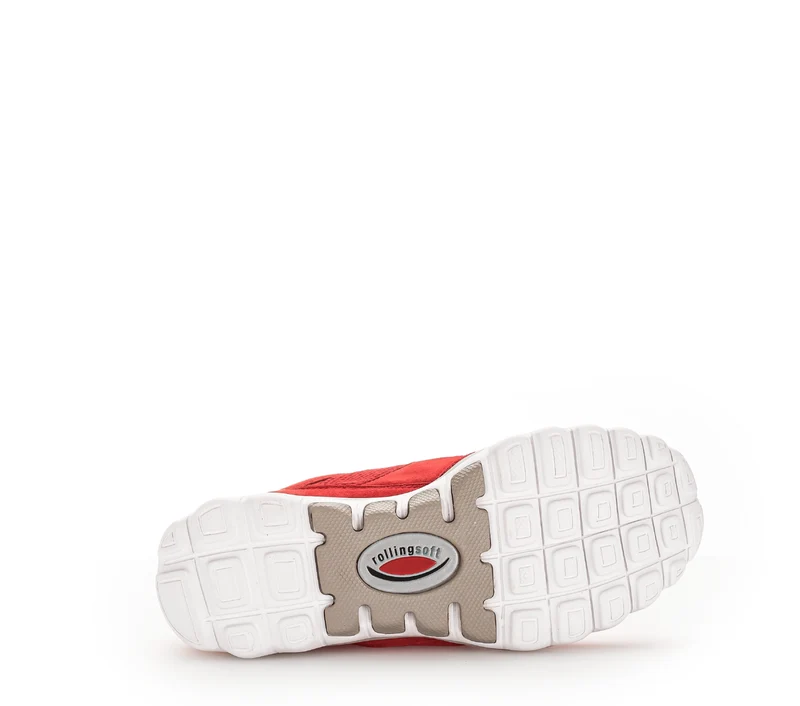 Sneakers rouges en textile