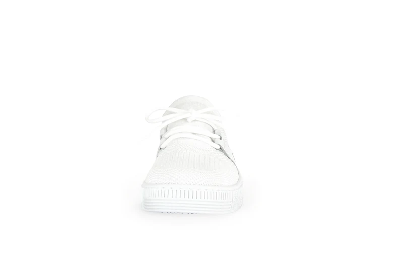 Baskets blanches en textile