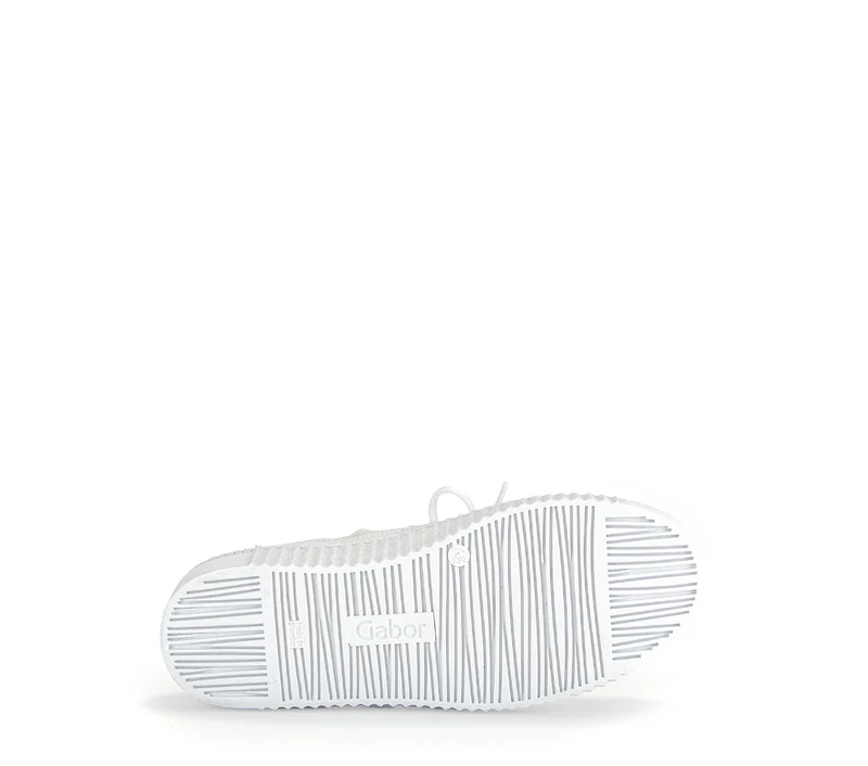 Baskets blanches en textile