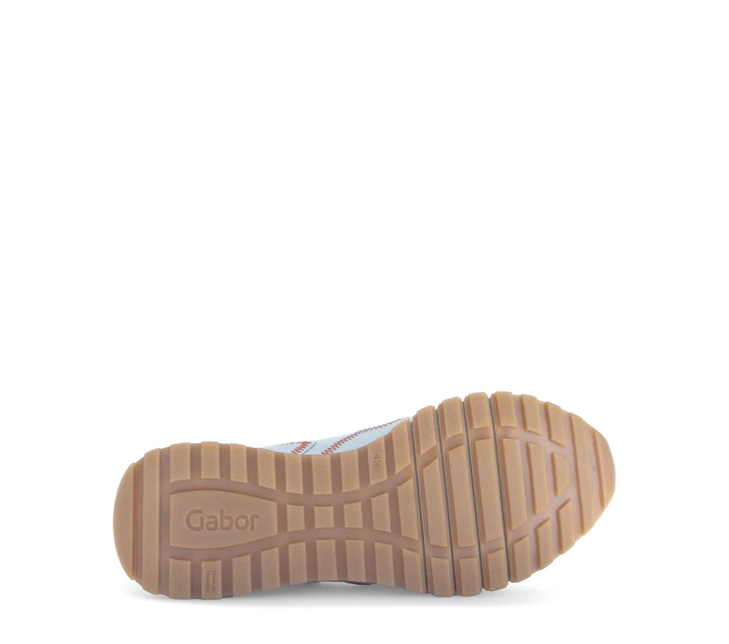 Baskets blanches en cuir lisse