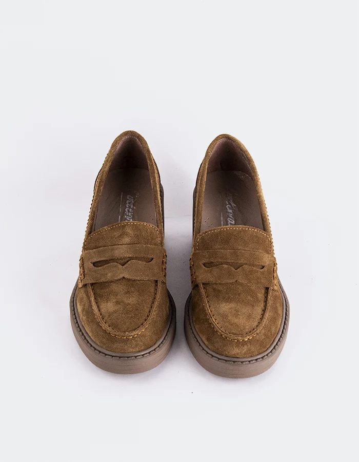 Edessa Tan Suede