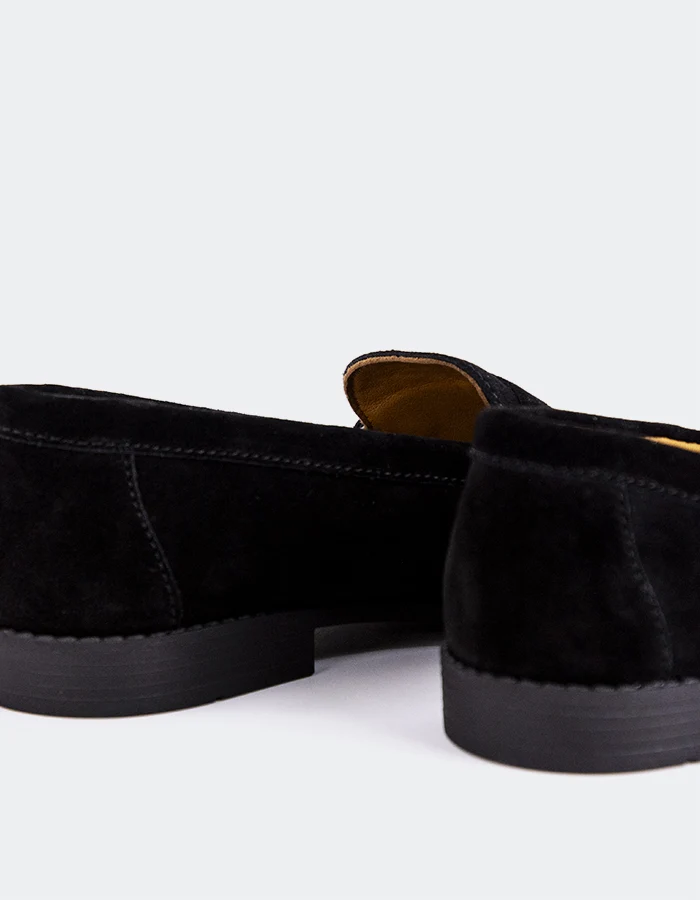 Lettine Black Suede