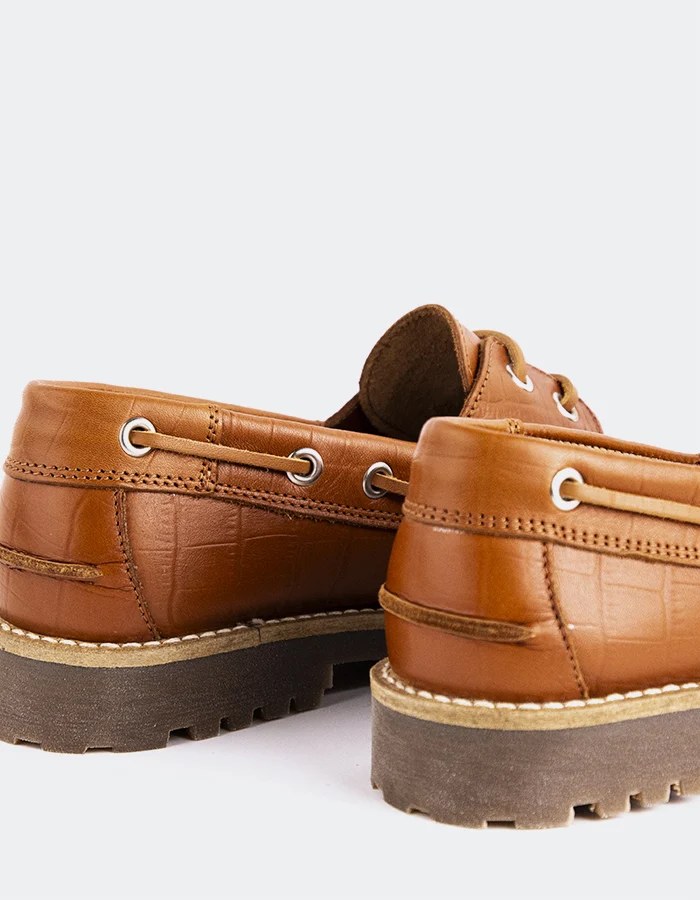 Gaia Chestnut Croco
