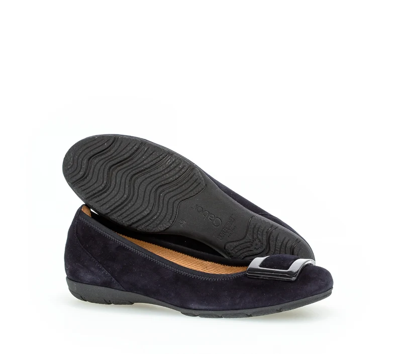 Ballerines bleu marine à enfiler