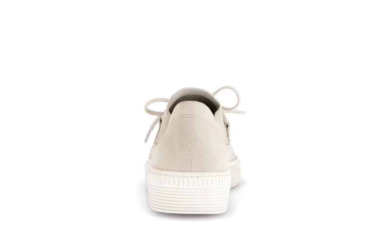 Baskets beiges en textile