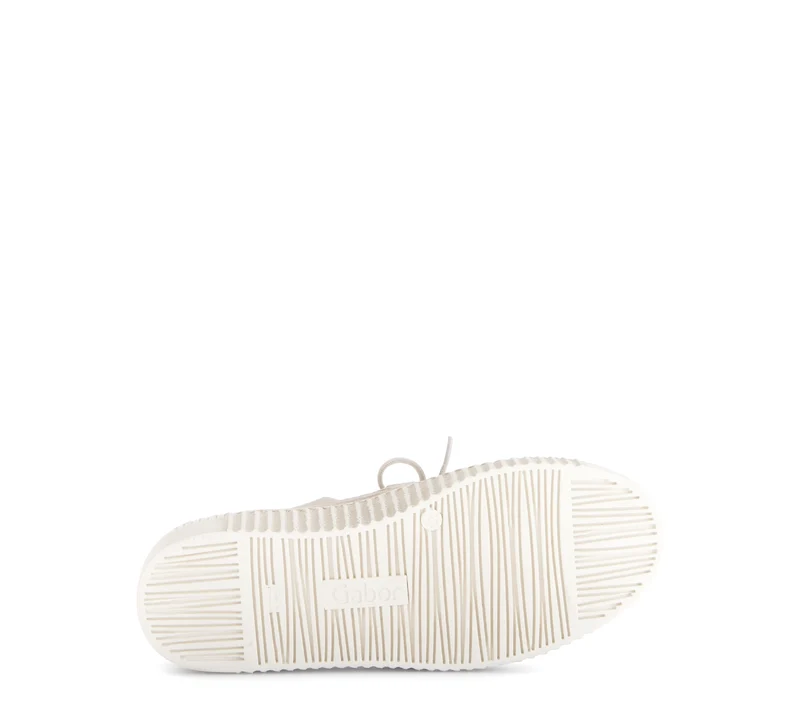 Baskets beiges en textile