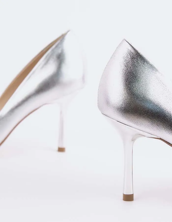 Liora Silver Leather