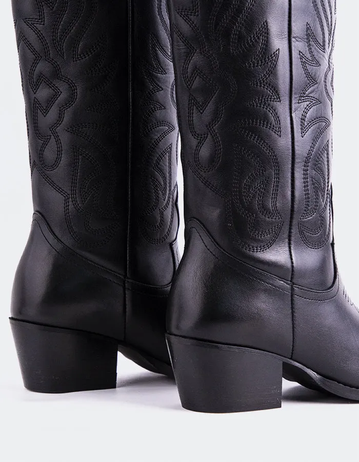 Heimdall Black Leather