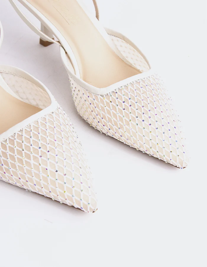 Aster White Mesh