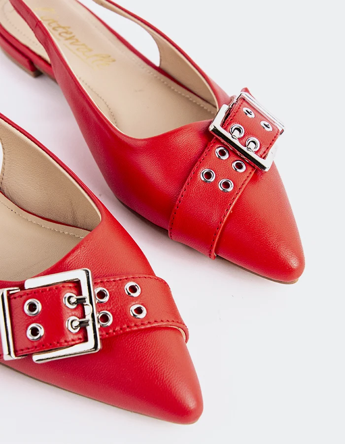 Marken Red Leather
