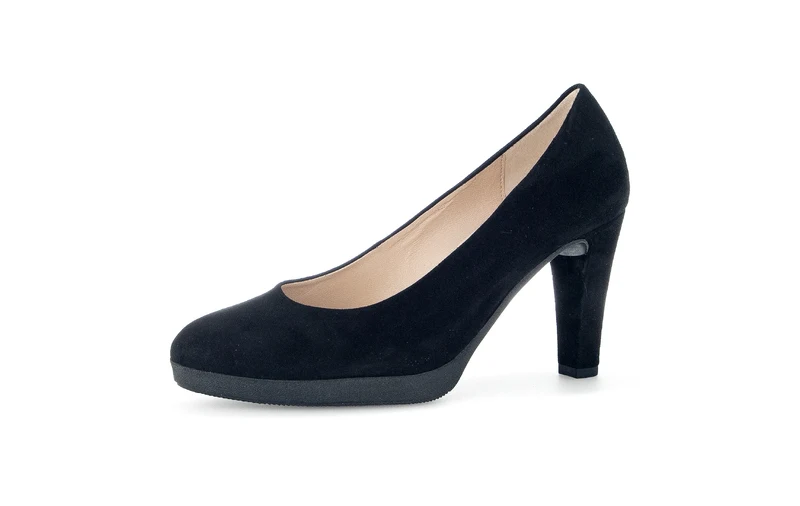 Escarpins noirs en velours