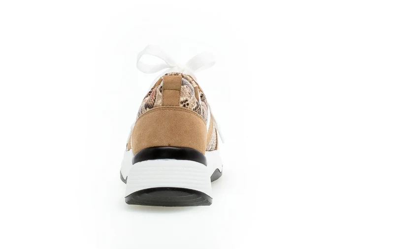 Baskets beiges en daim