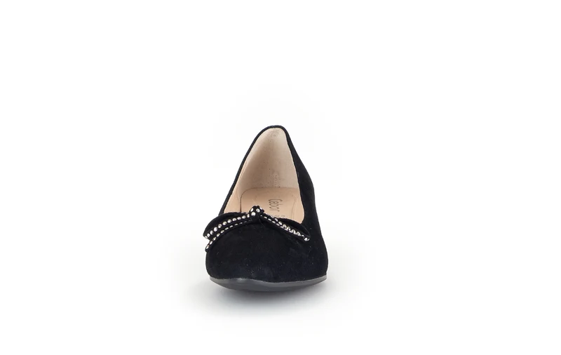 Escarpins noirs en velours