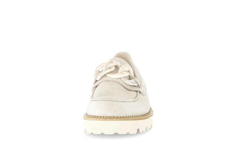 Mocassins lins en cuir velours