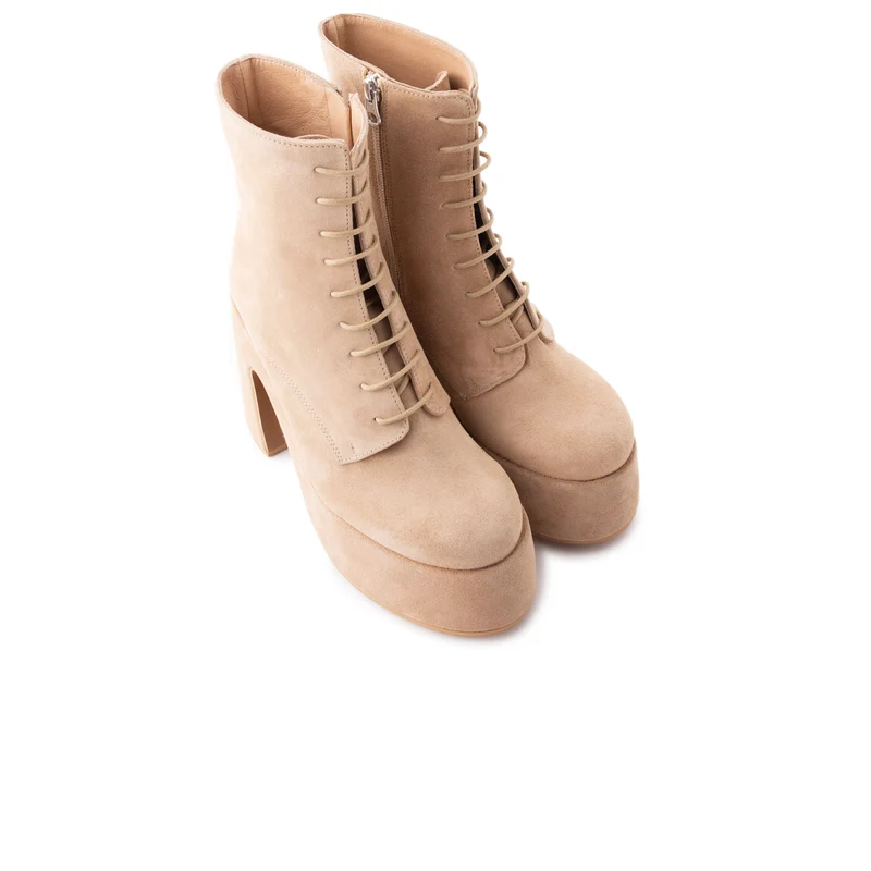 Mellow Nude Suede