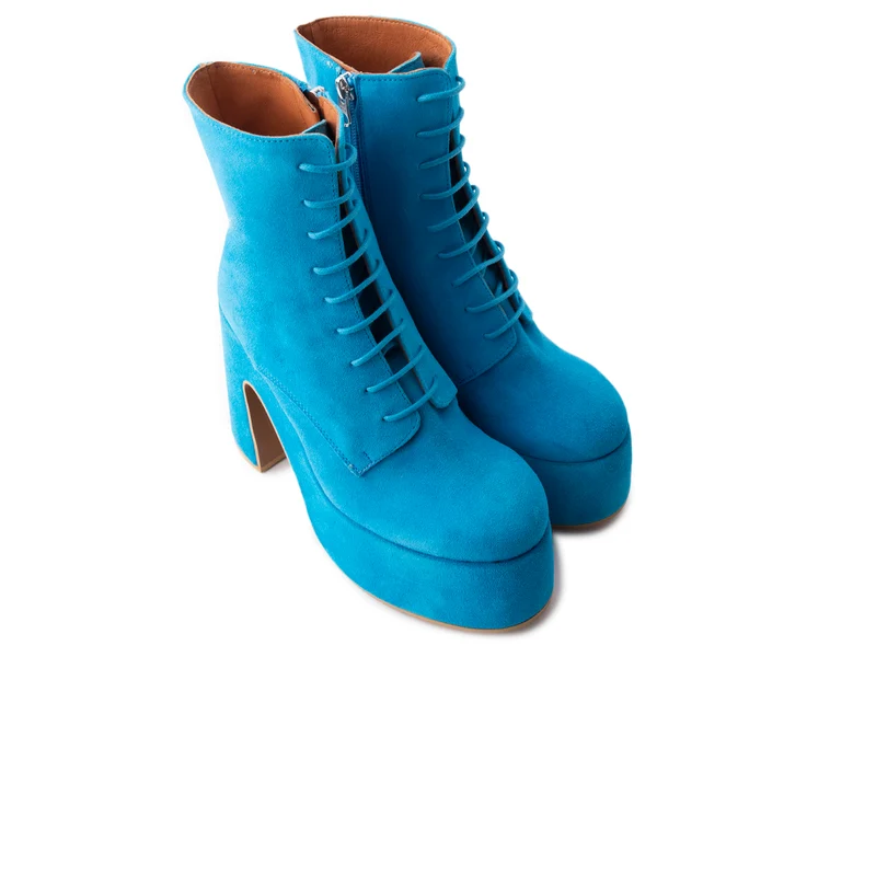 Mellow Blue Suede
