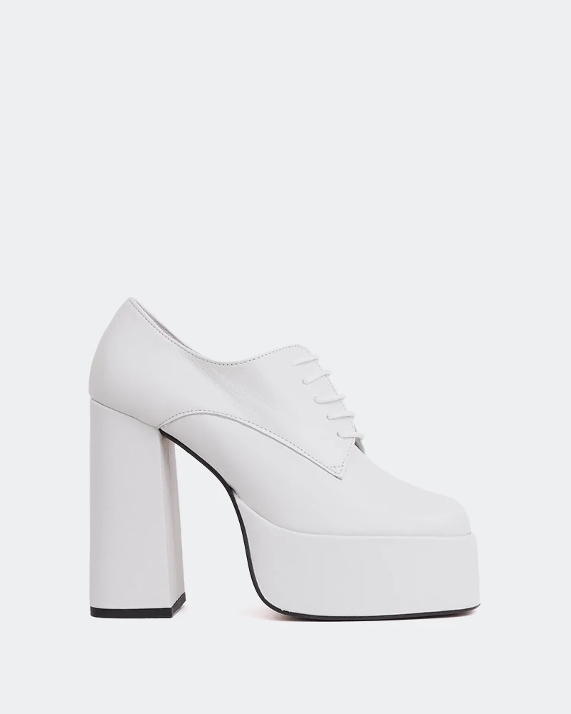 Ursuline White Leather