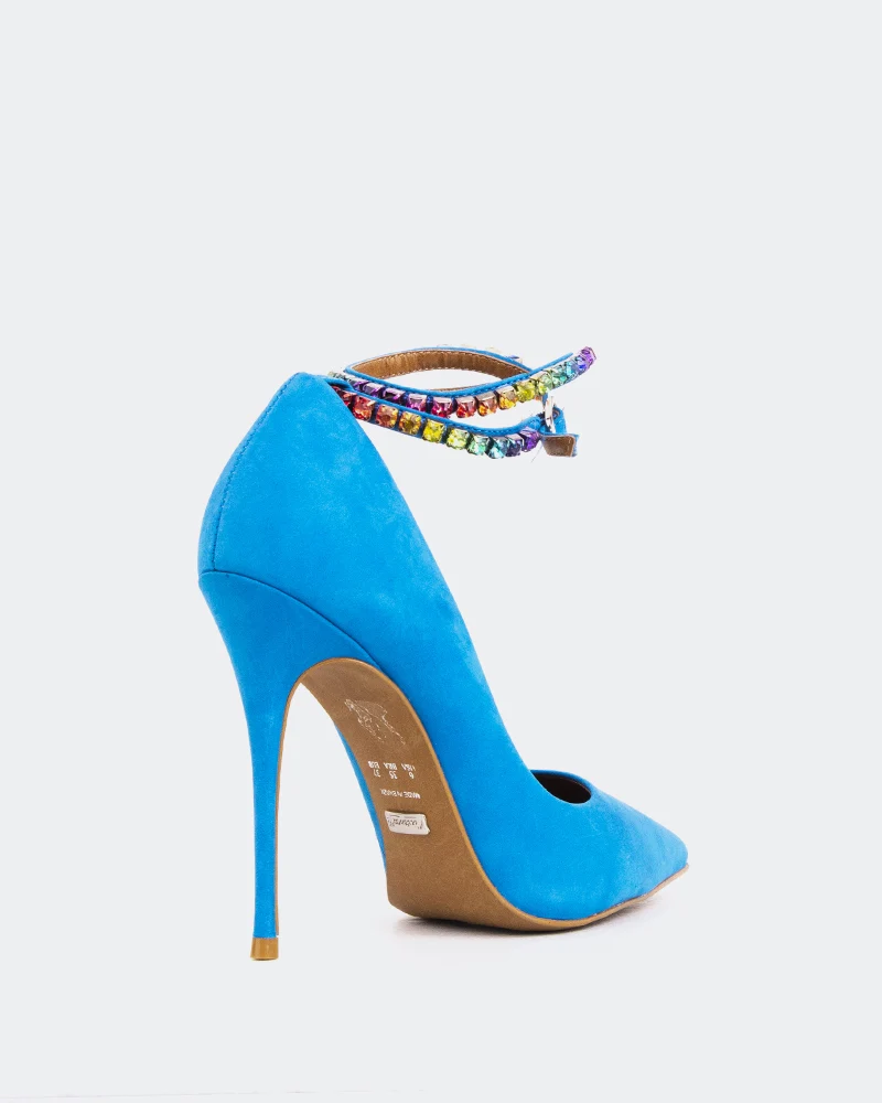Valeria Blue Nubuck