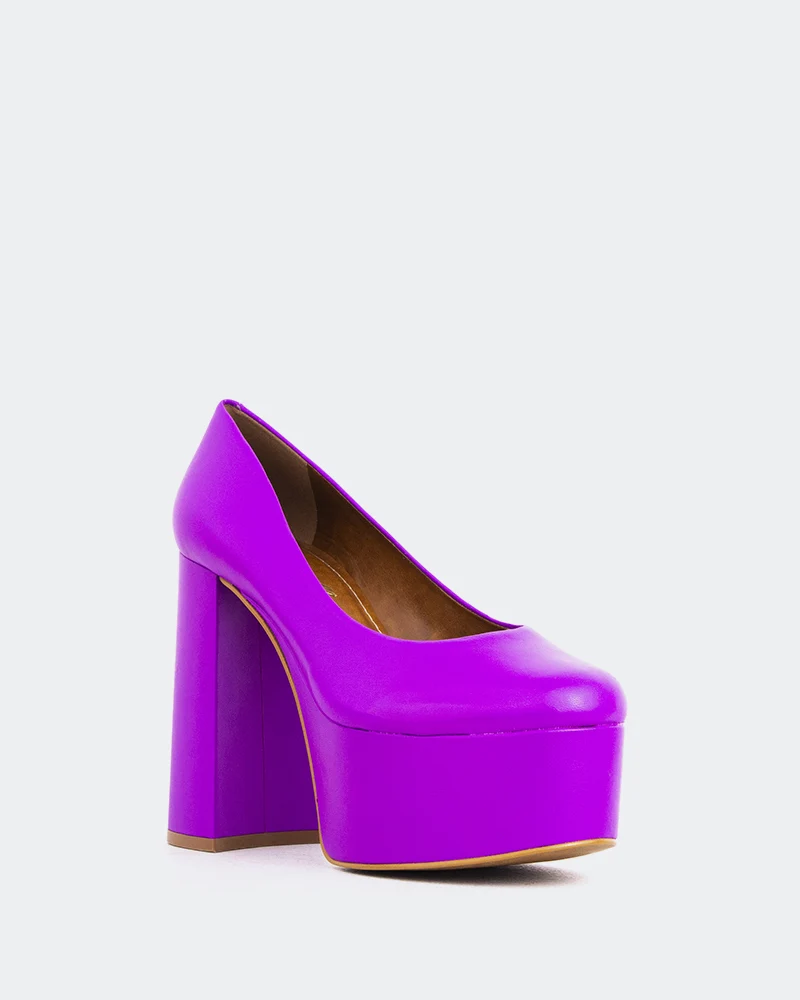 Serenity Violet Leather