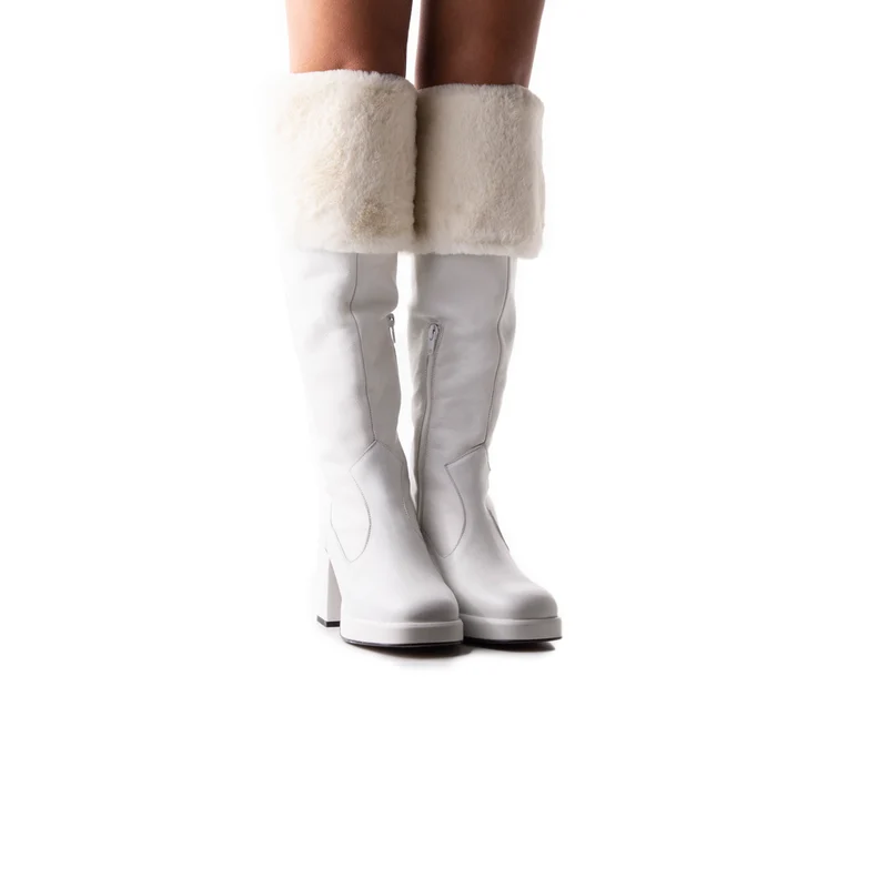 Jesse White Leather