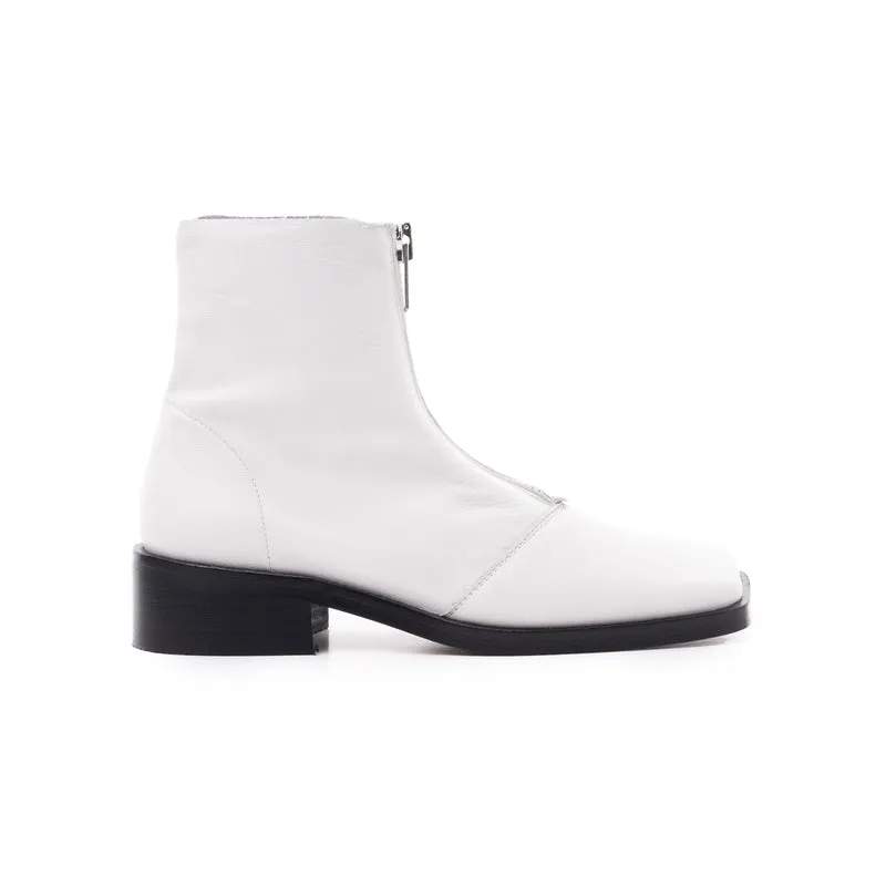 Eton White Leather