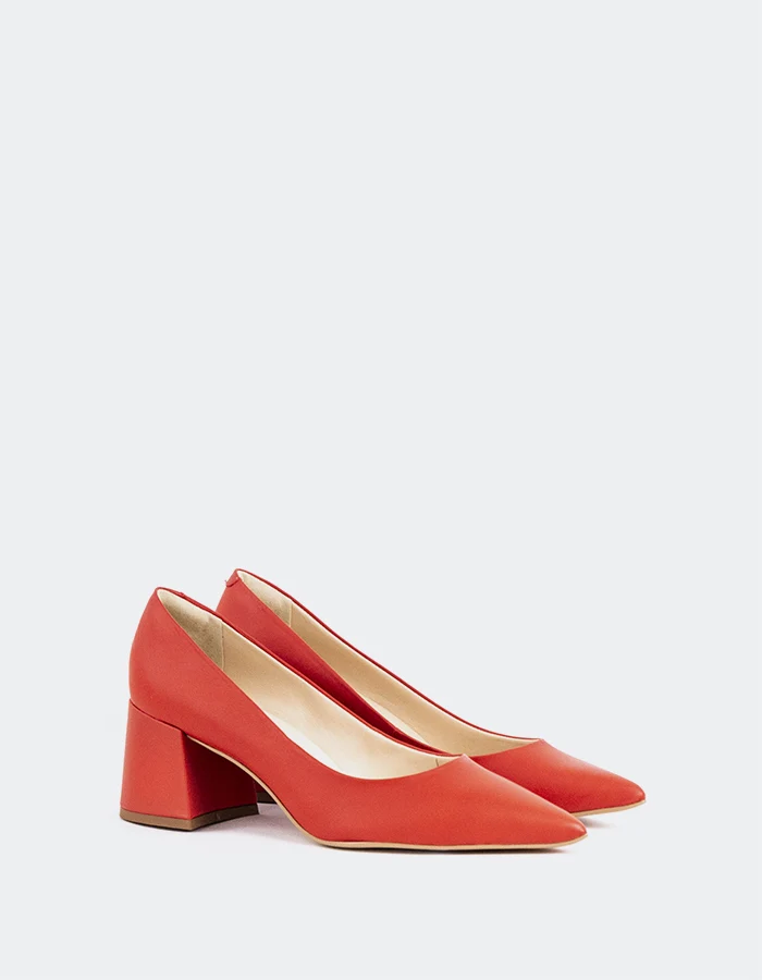 Josephine Red Leather