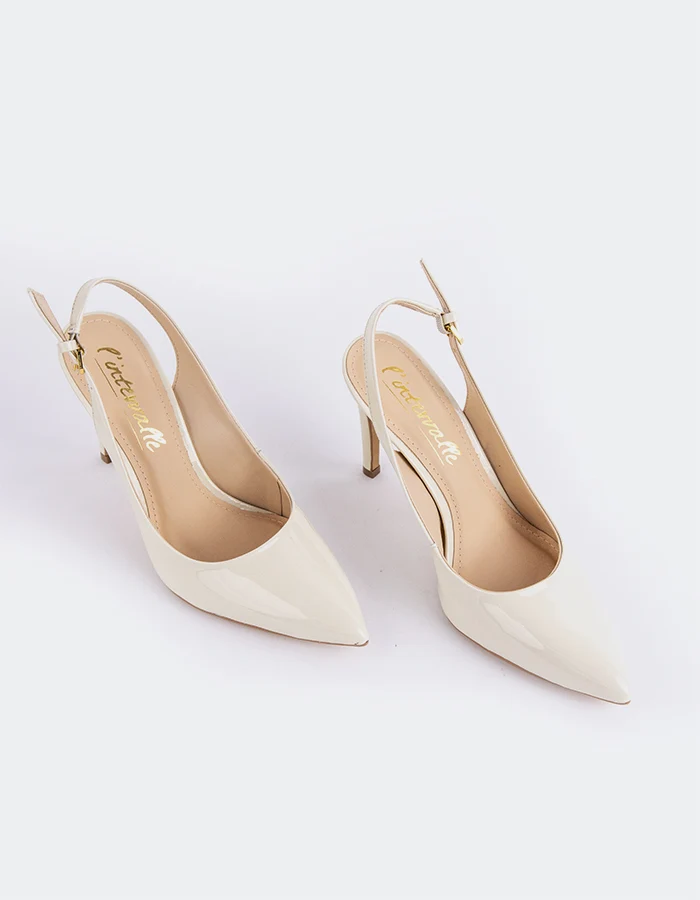 Morisha Off White Patent
