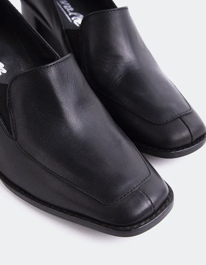 Gabiano Black Leather
