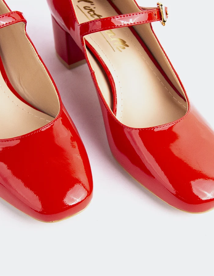 Rosalba Red Patent