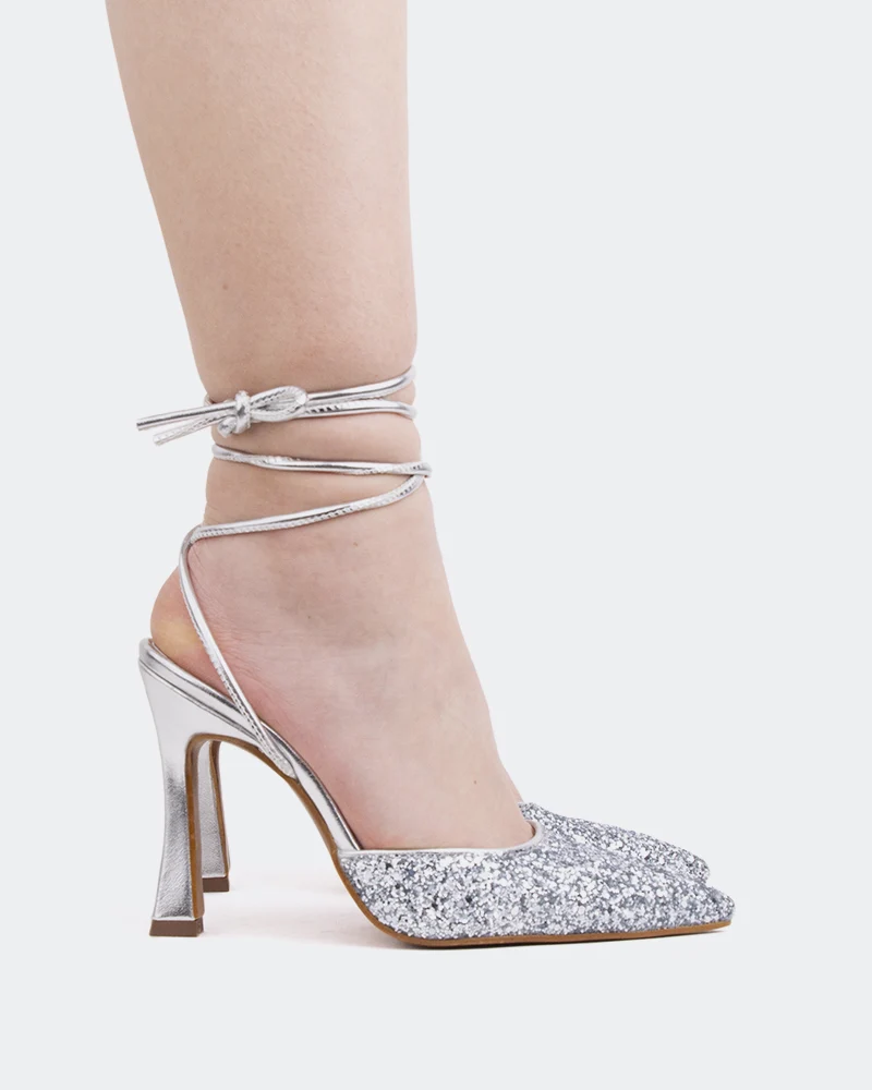 Cortes Silver Glitter