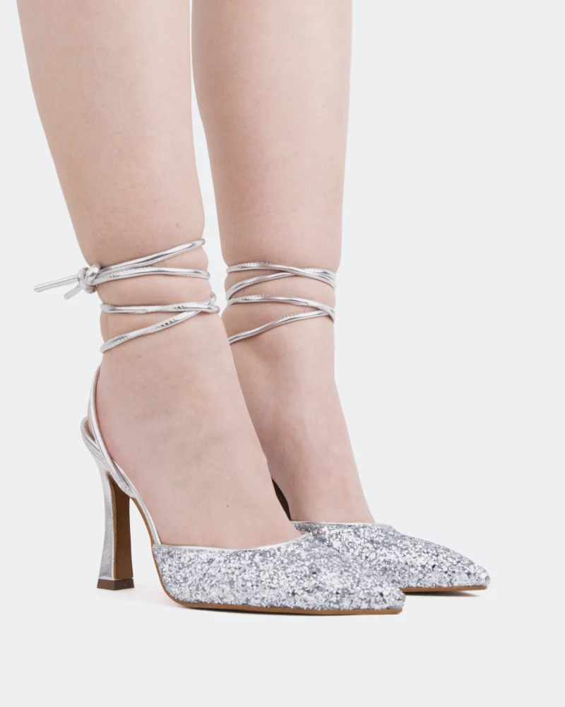 Cortes Silver Glitter