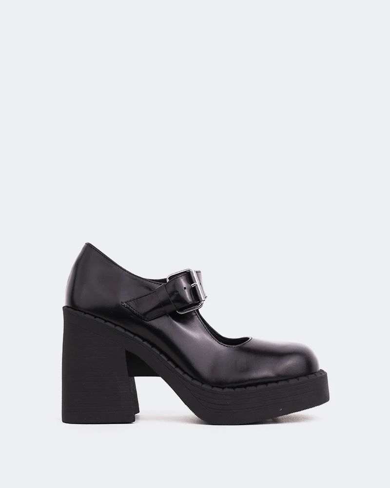 Damelio Black Leather