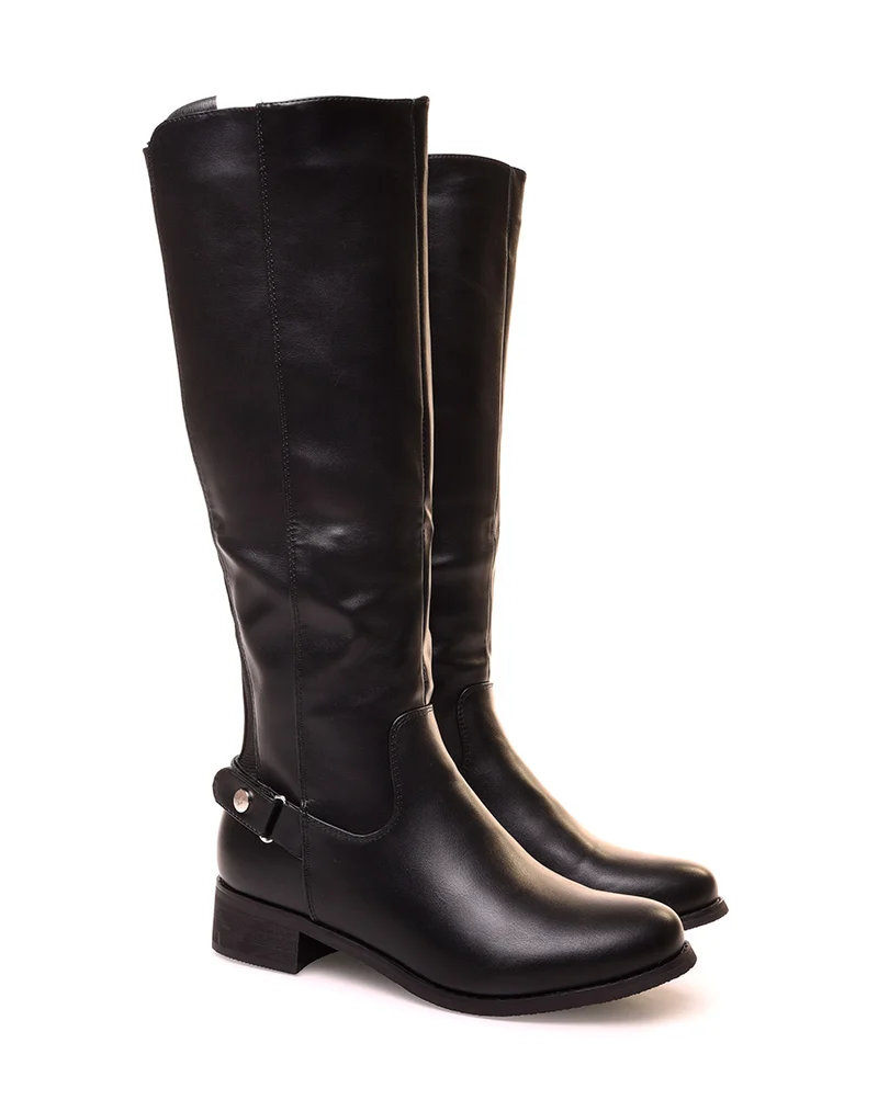 Bottes plates noires