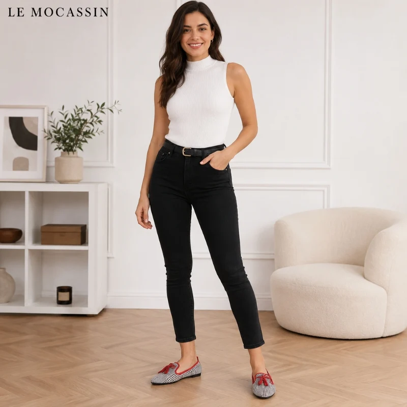 Mocassins Souples À Glands Et Détails Tendances Pour Femme
