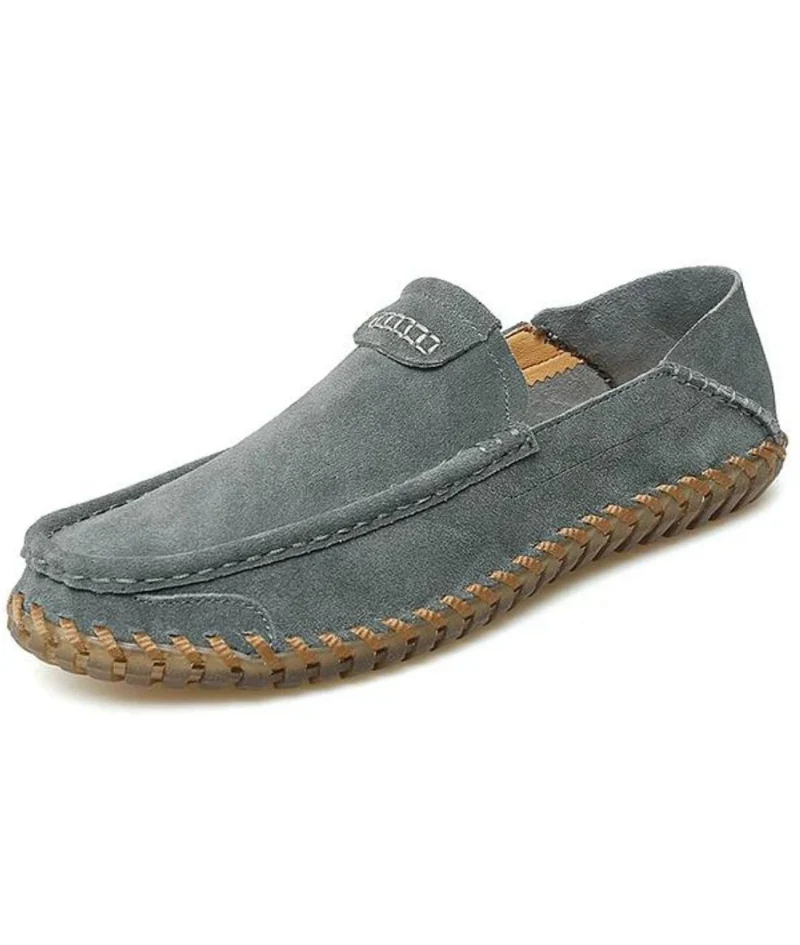 Mocassins Respirants En Daim Véritable Pour Hommes