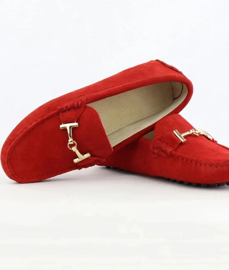 Mocassins Souples À Bout Rond Pour Femmes