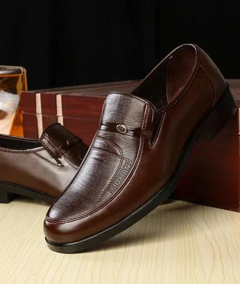 Mocassins Raffinés En Cuir Synthétique Pour Homme