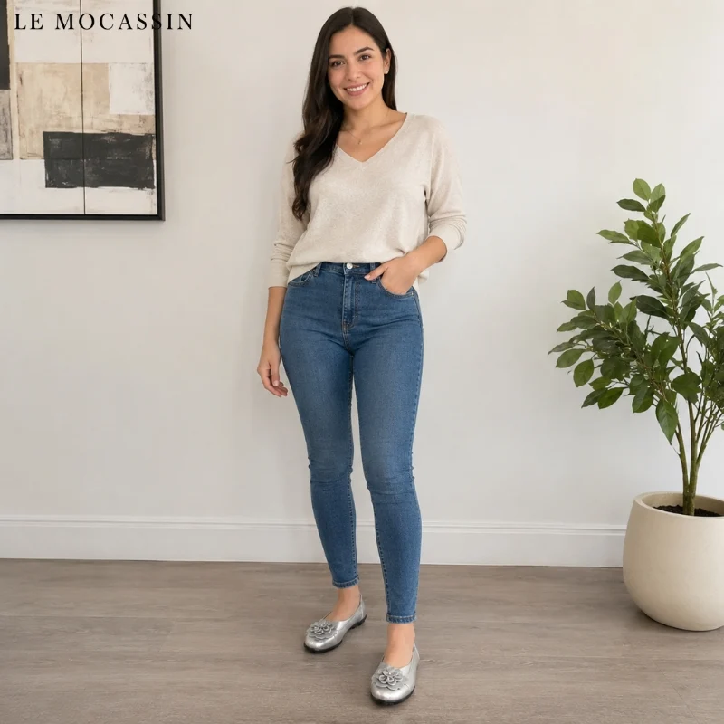 Mocassins Respirants Souples Pour Femmes