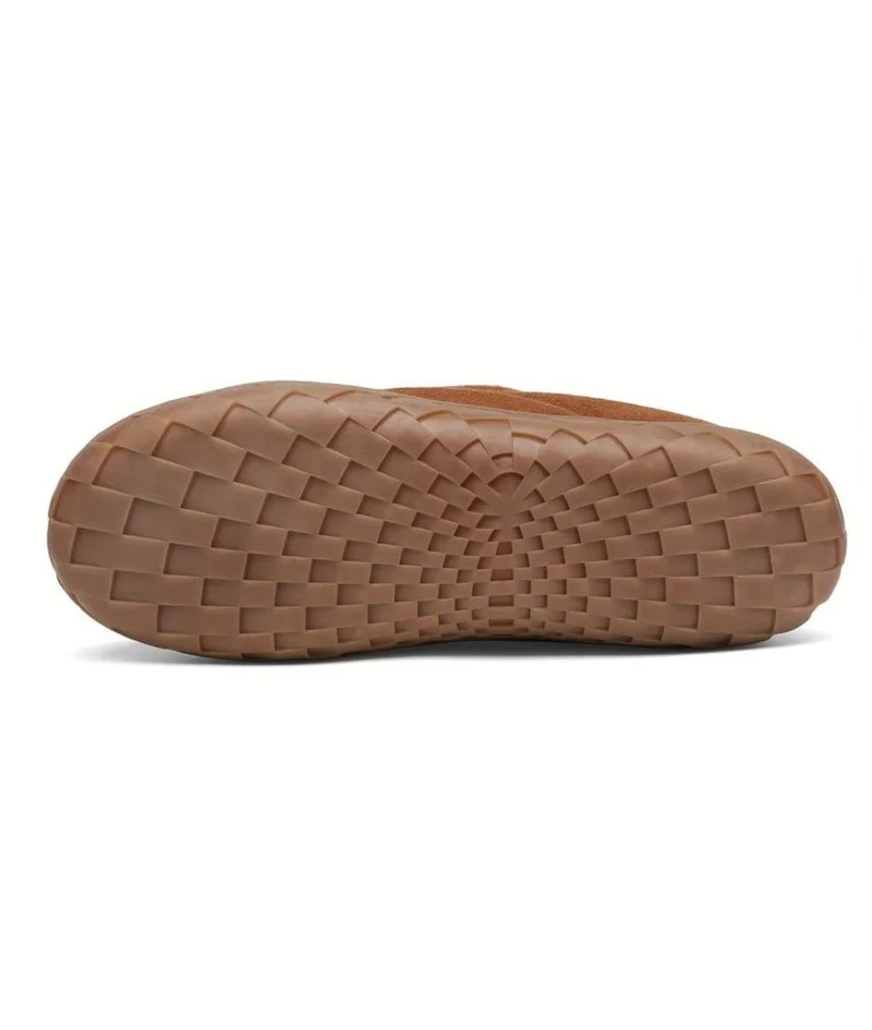 Mocassins Indiens D’hiver En Daim Fourrés