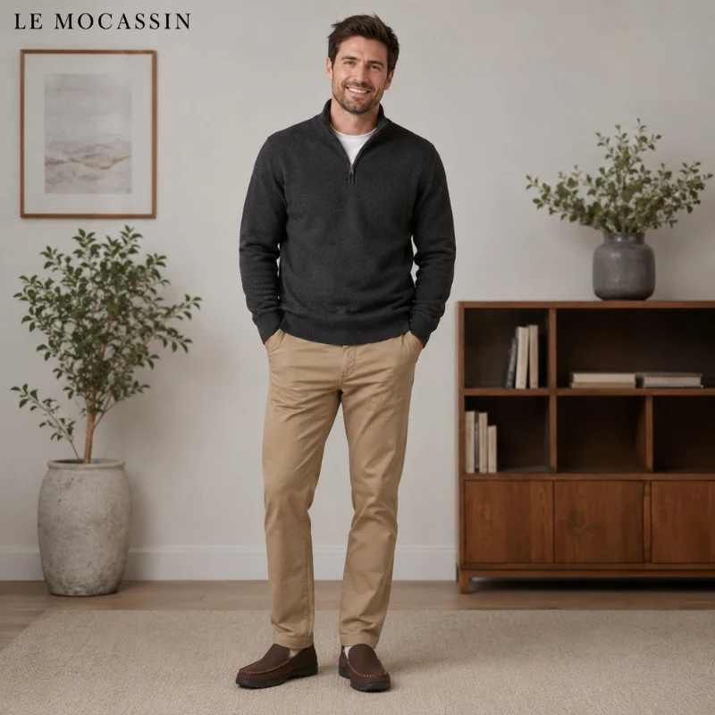 Mocassins Orthopédiques Et Décontractés Pour Homme