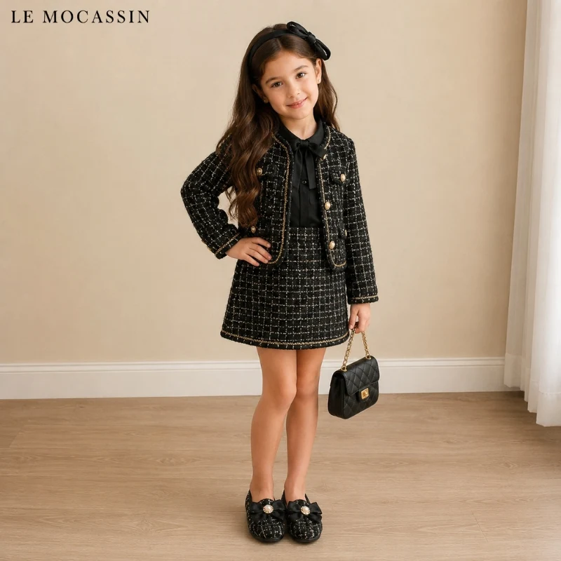 Mocassins À Semelle Épaisse À Noeud Papillon Et Épingle