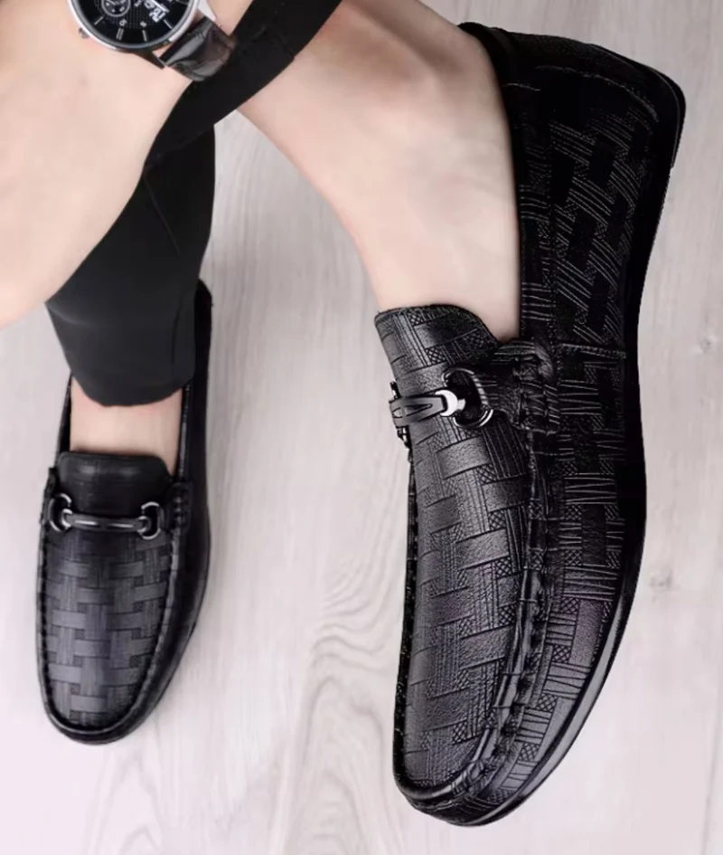 Mocassins Orthopédiques Souples À Large Ouverture Pour Homme