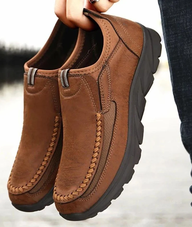 Mocassins Orthopédiques de Marche Pour Homme