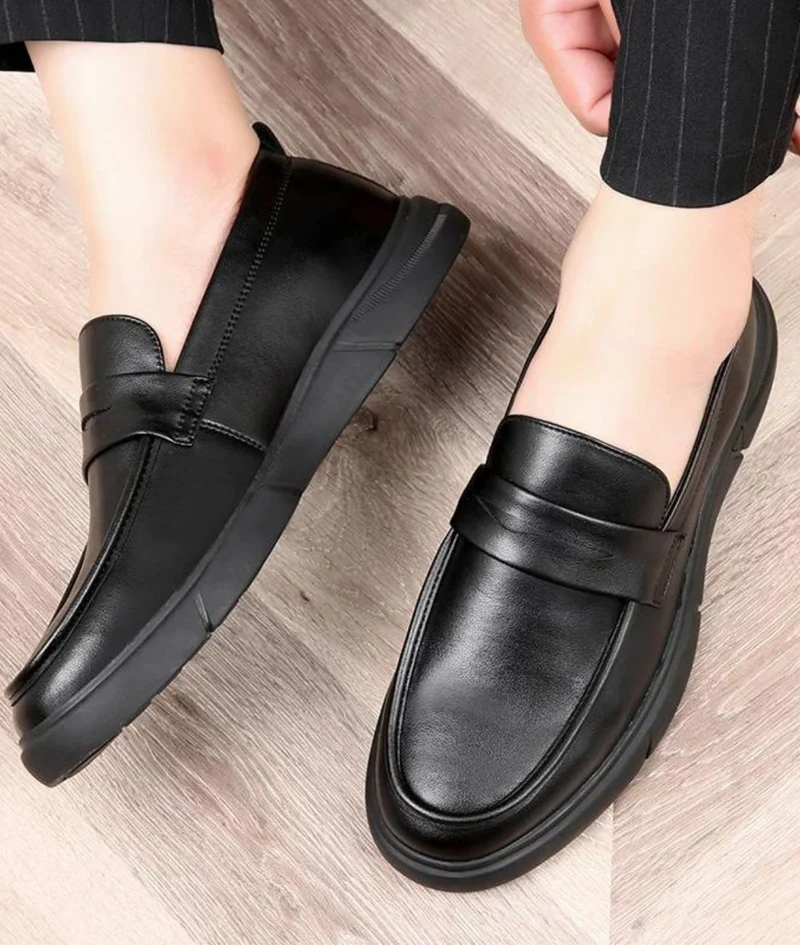 Mocassins Orthopédiques À Plateforme Pour Homme